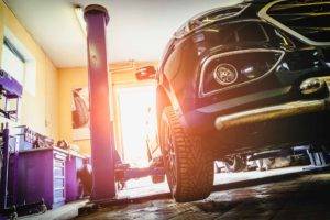 car service in progress